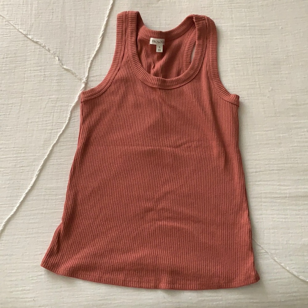 Peach Pink Tank Top